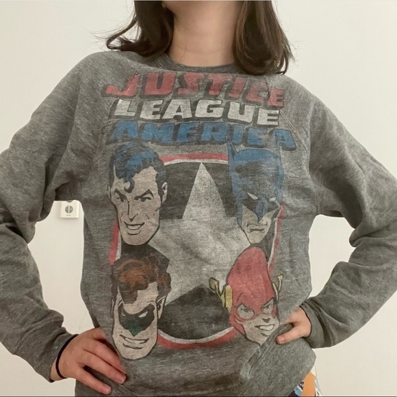 DC Comics Justice League crewneck sweatshirt - Picture 3 of 14